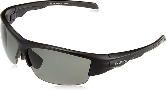 SHIMANO Water Repellent Half Fishing Glass PC HG-066N Matte Black