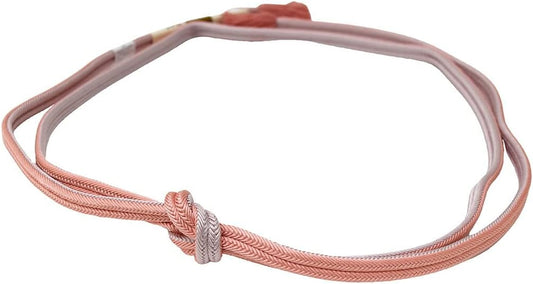 Nagomiya, Pure Silk Belt Keikan (Day/Night), Bright, Regular Scale, Traditional Crafts, Kyoto Braid, Loose Bunch, Stranded Tassel, Women's