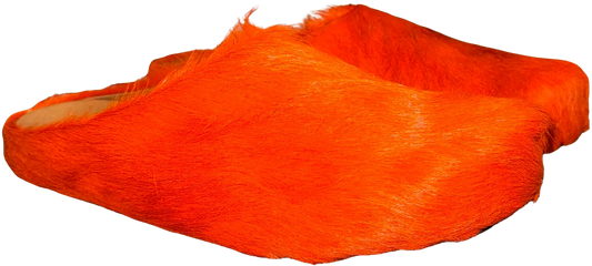 MARNI 'ORANGE' SABOT SLIPPER