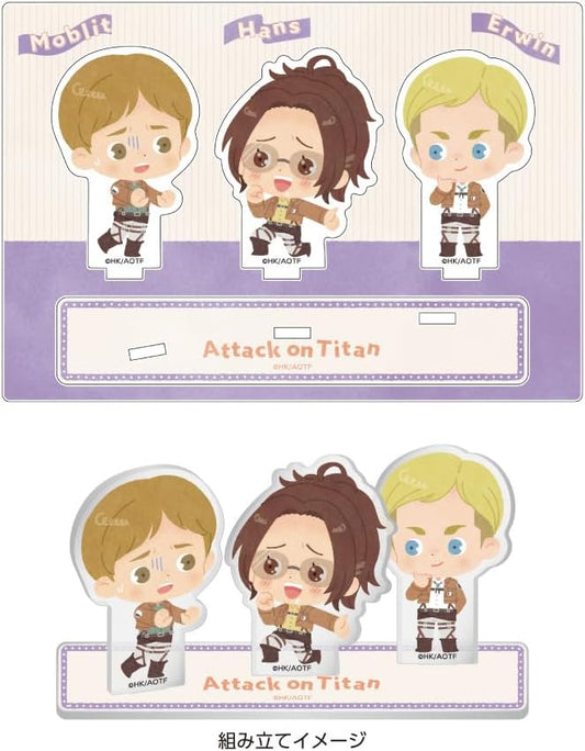 Attack on Titan The Final Season Triple Acrylic Stand/C