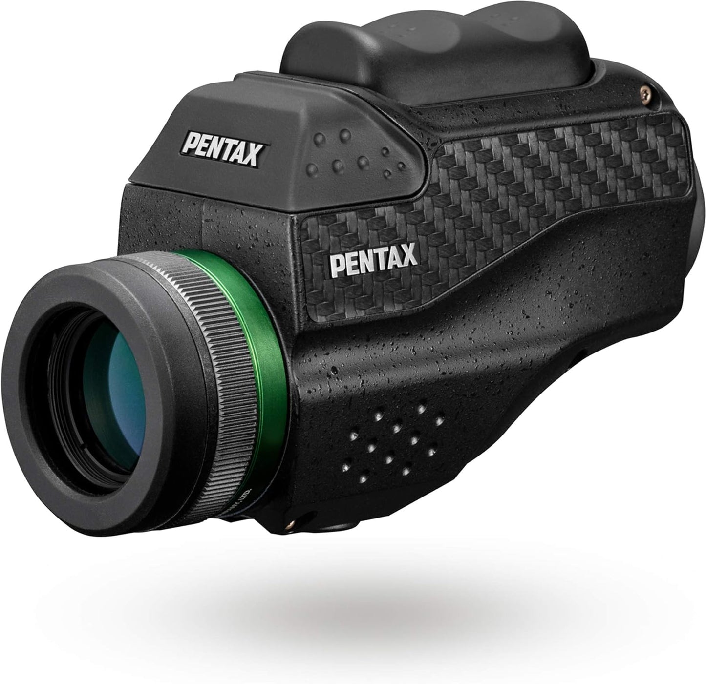 The Pentax 63620 Monocular VM 6x21 WP is easy to use with one hand. Ergonomically designed for easy operation. Waterpro