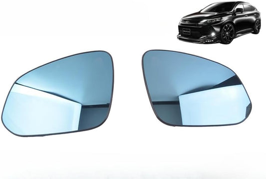 Genuine Mirror Replacement Type for Toyota Harrier 60 Series LED Sequential Turn Signal, Door Mirror, Blue Mirror Lens, Built-in Mirror Heater