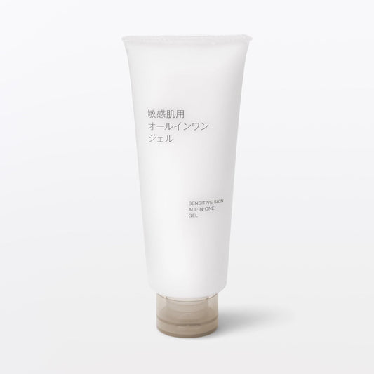 MUJI 84935404 All-in-One Gel for Sensitive Skin, 5.3 oz (150 g)