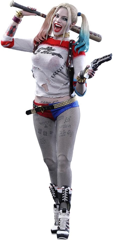 Hot Toys' Movie Masterpiece: Suicide Squad: Harley Quinn 1/6 Scale Plastic Pre - Painted Movable Figure