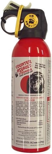 OUTBACK Bear Repellent Spray Counter Assault Stronger Bear Deterrent Bear Spray Authorized Importer CA290