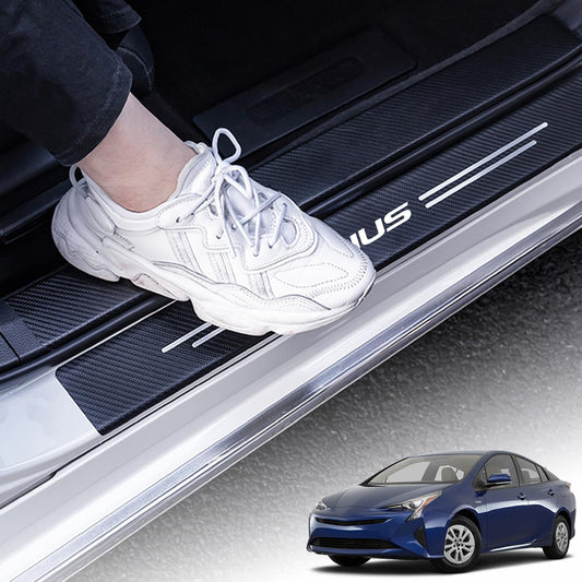 Kurtz Toyota Prius 50 Series, December 2015 - Present Special Design, Side Step Guard, Scuff Plate, Protective Sticker, Interior Parts, Accessories, Door Guard Sticker, Leather Material, Water