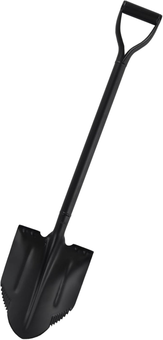 Takagi Powerful Soil Lifting Shovel with Easy-to-Step Large Step [Includes Step-on Platform] Scoop Spade Shovel Hoe Garden Agricultural Machinery