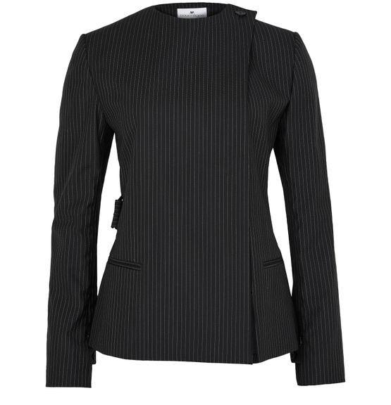 COURREGES Buckle pinstripes jacket - Image 1