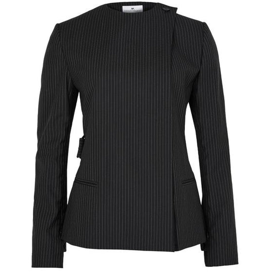 COURREGES Buckle pinstripes jacket - Image 1