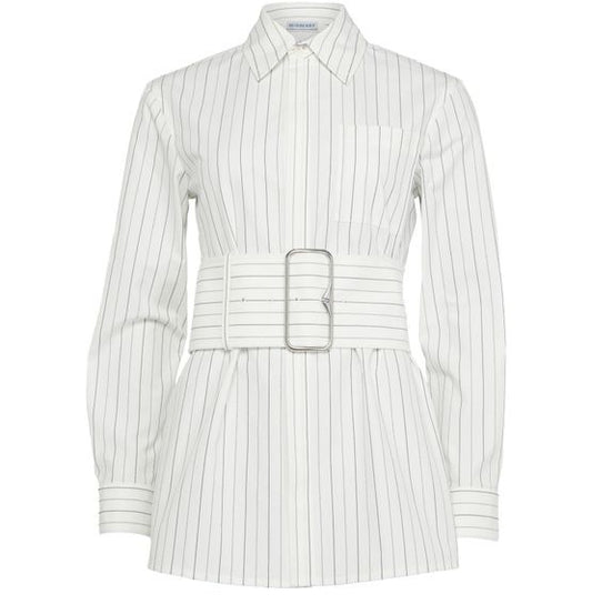BURBERRY コットン製 ベルトシャツ - Image 1