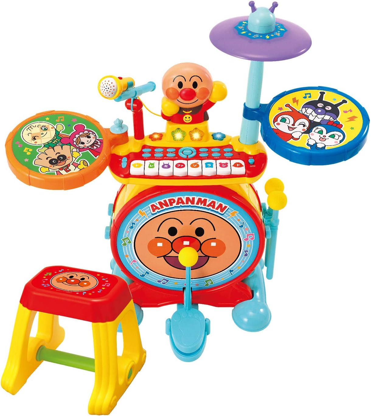 Anpanman Norinoli Live Big Electronic Drum & Keyboard
