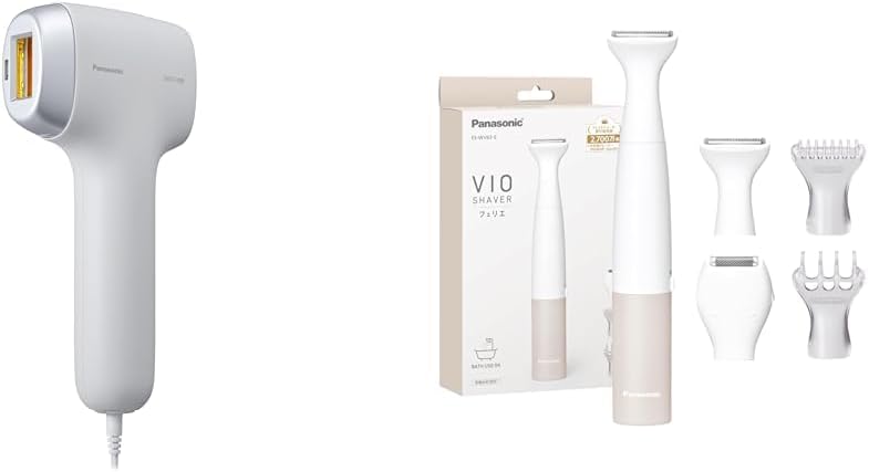 Panasonic Smooth Epi Skin Clear VIO Compatible ES-WP9B-H + VIO-Customized Shaver ES-WV63-E