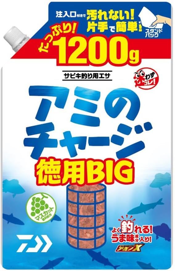 ダイワ(DAIWA) 釣り餌/サビキ アミのチャージ 600g/1200g 各種