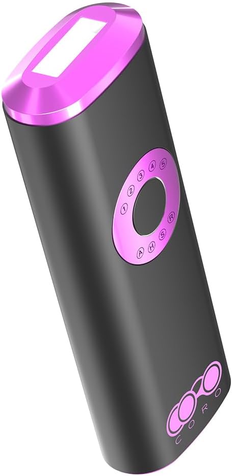 IPL Light Epilator, Painless Hair Removal, Automatic Irradiation Mode, 5 Levels of Intensity Adjustment, 990,000 Illumination, Lightweight, Laser Epilator, Full Body Care, Face, Beard, Arms, Vio,