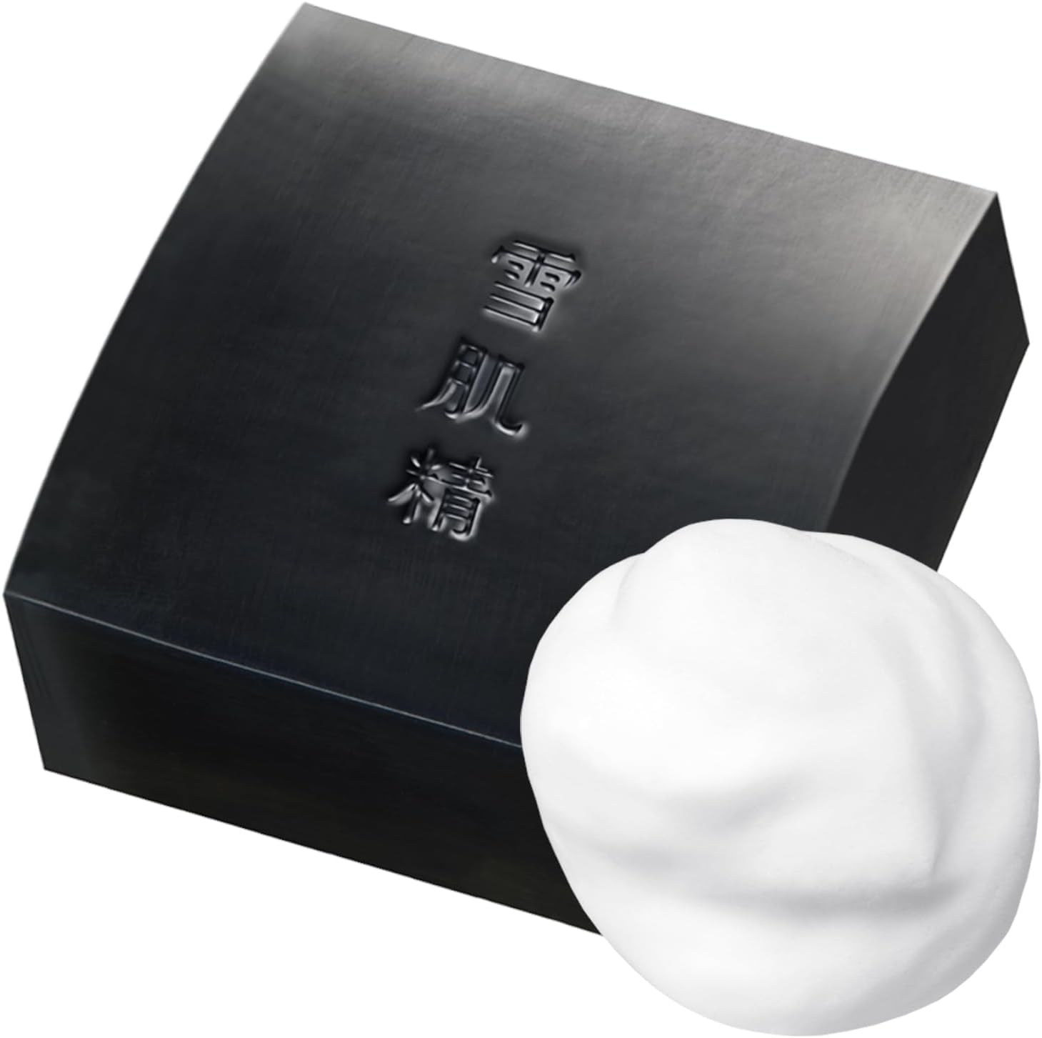 Sekkisei Facial Cleansing Essence Soap, Main Body, 4.2 oz (120 g), Facial Cleansing Soap, Pores, Japanese and Chinese Beauty Soap, Dullness, Acne, Black