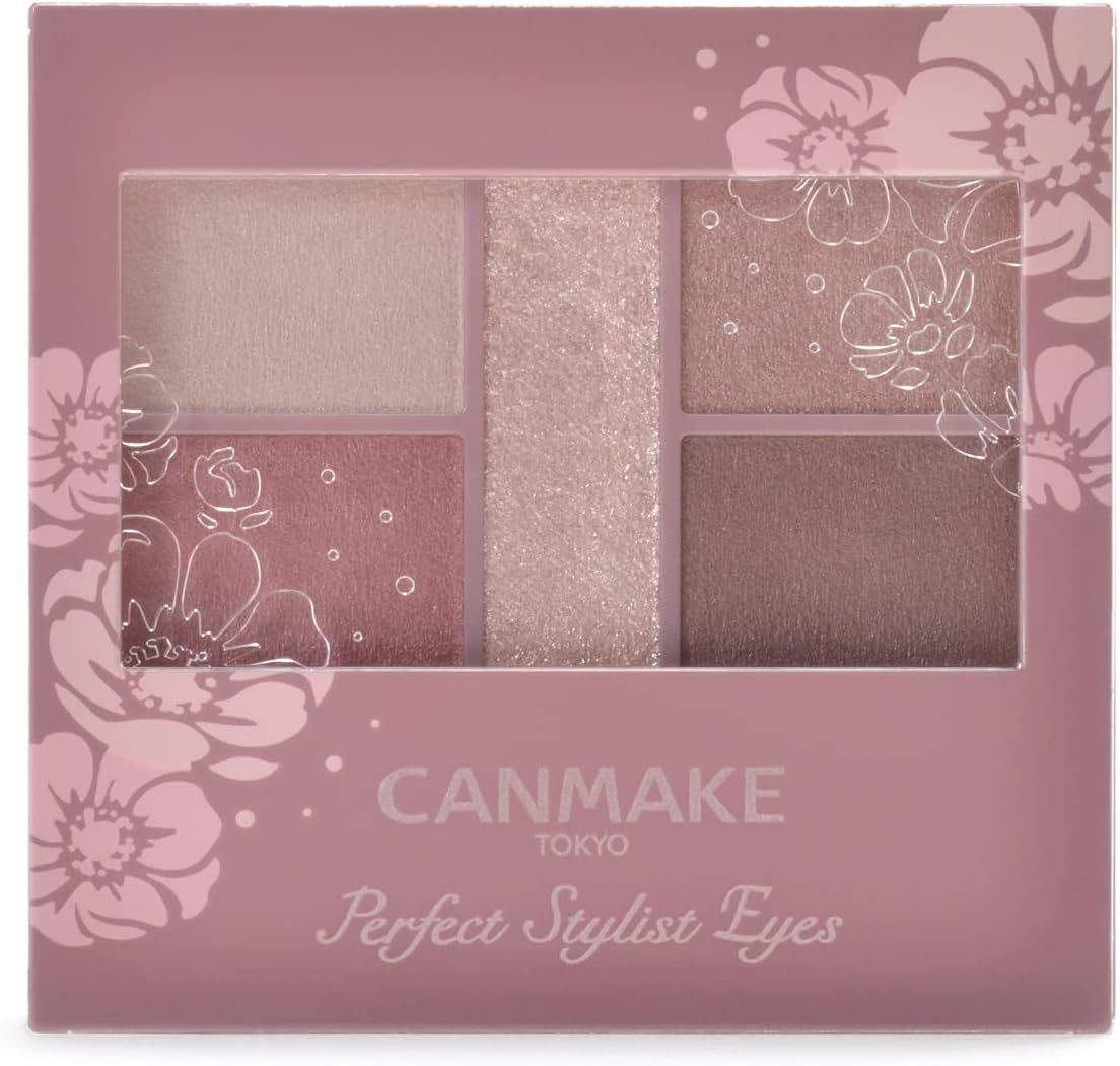 Canmake Perfect Stylist Eyes v18, Eyeshadow 18, Bitter Sweet Memory, 0.1 oz (3.0 g) (x1)