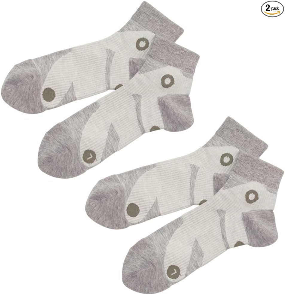 Sunyama Socks 2426 Carelance Foot Body Short Socks, Set of 2, 9.1 - 10.6 inches (23 - 27 cm), Made in Japan