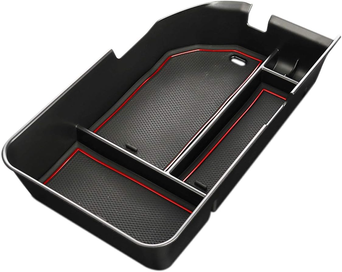 Center Console Box Tray CAMRY 70 Series Exclusive Design, Matte Red