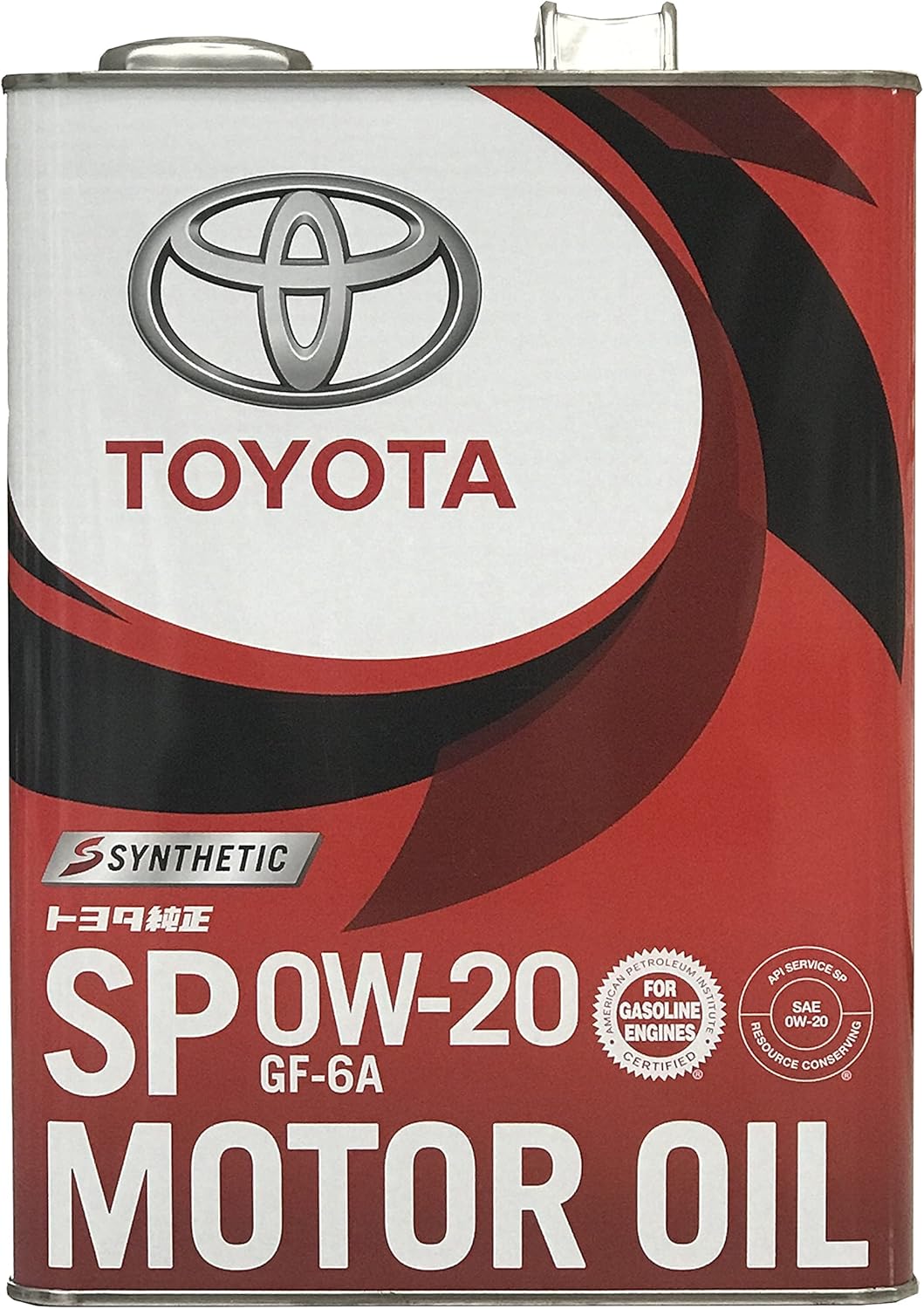 Genuine Toyota Motor Oil SP 0W-20 4L 08880-13205