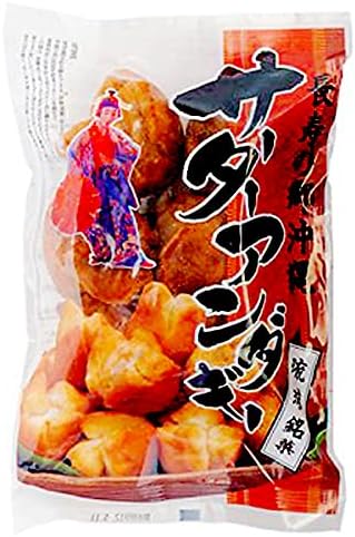 Okinawa Souvenir, Okinawa Style Donuts, Fried Sweets, Gourmet Saturter Andagi, White, 1.2 oz (35 g) x 6 Packs