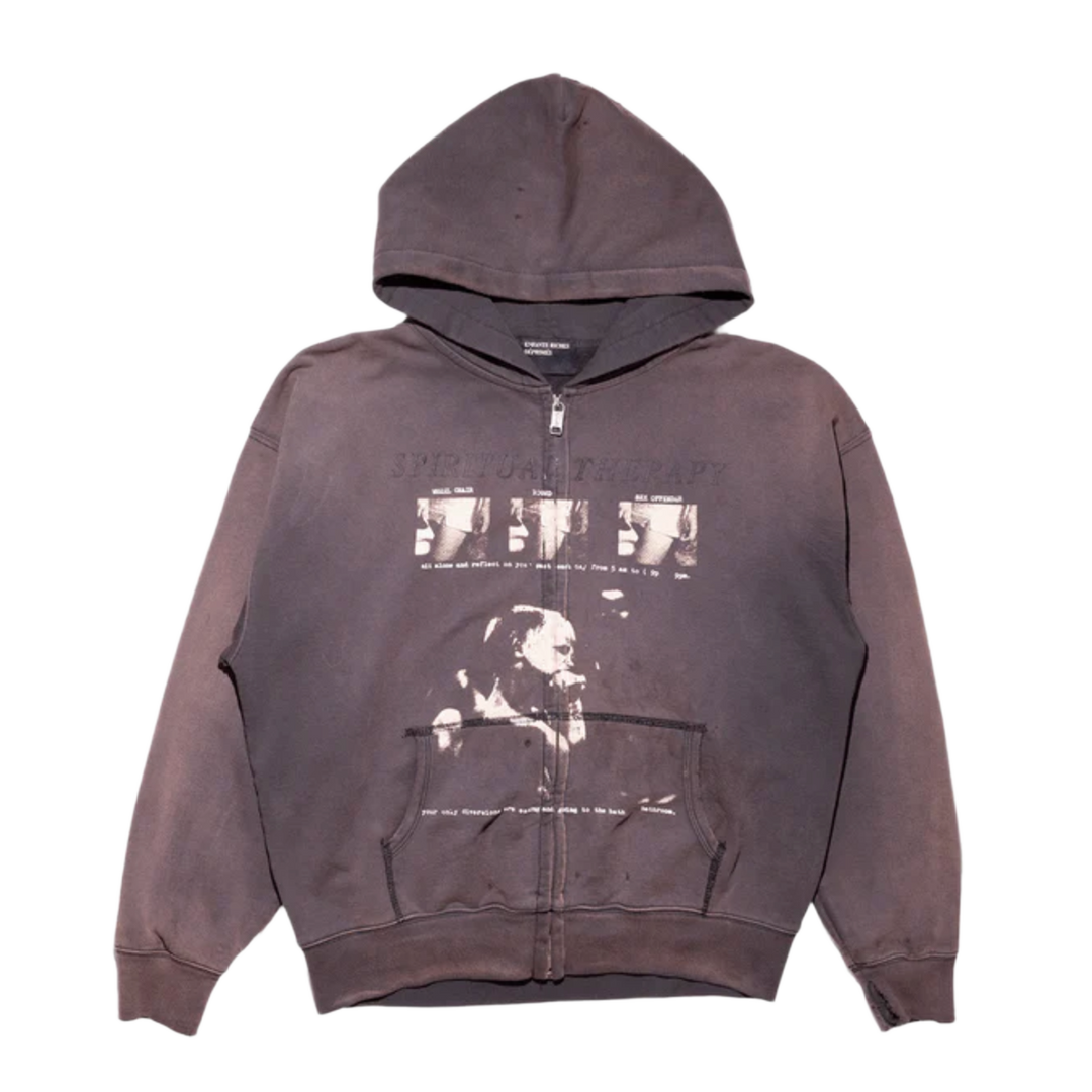 ENFANTS RICHES DÉPRIMES 'SPIRITUAL THERAPY' ZIP UP HOODIE
