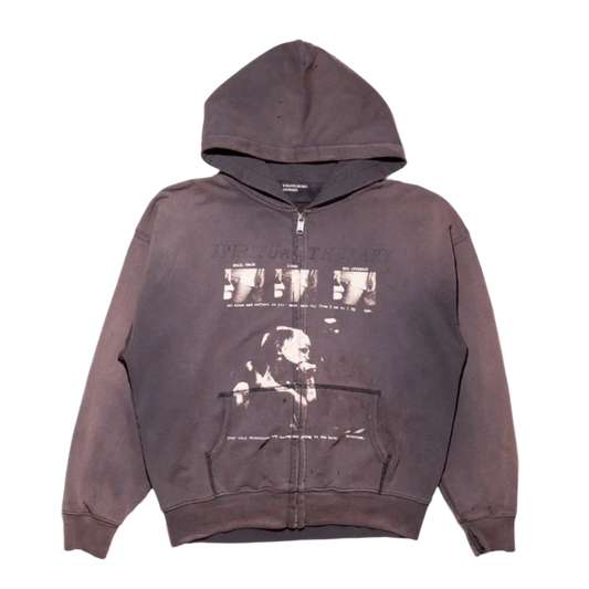 ENFANTS RICHES DÉPRIMES 'SPIRITUAL THERAPY' ZIP UP HOODIE
