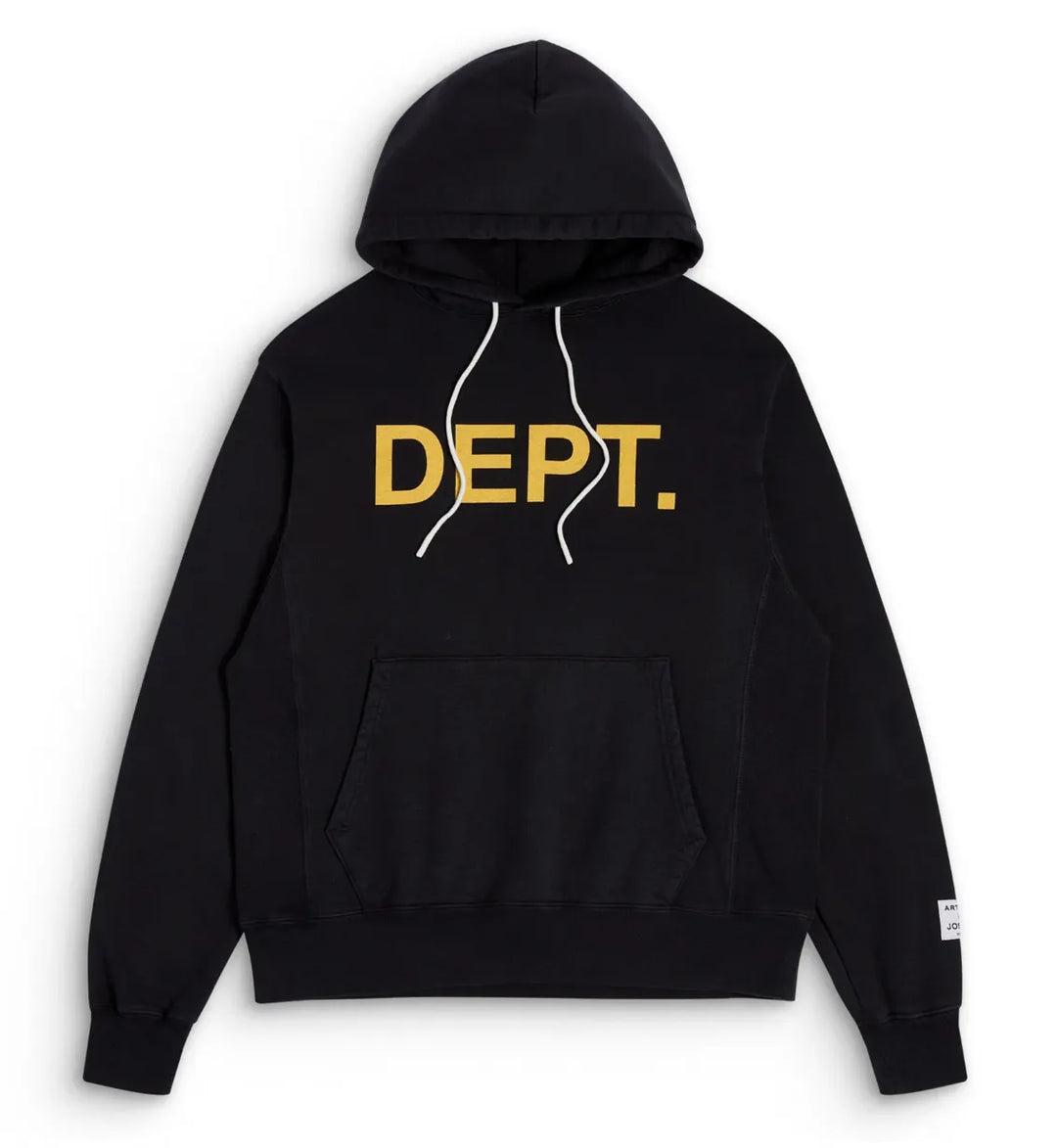 GALLERY DEPT. 'DEPT P/O' BLACK HOODIE