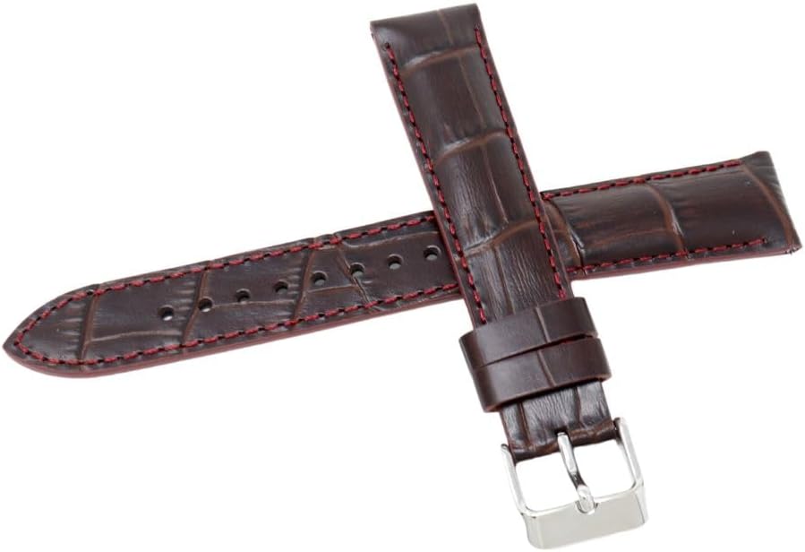 Seiko Men's Band, Watch Strap, Cowhide Leather, Care Instructions Included, Cowhide, No Gemstone