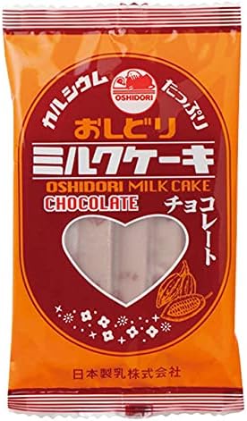 [Total of 80 Bottles] Oshidori Milk Cake Chocolate 8 Bottles x 10 Bags, Made in Japan