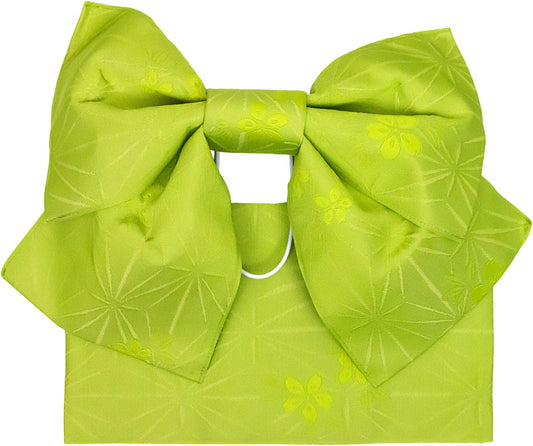 Kyoetsu Pre-Tied (Tsukuri) Obi, Tied Obi, Yukata Obi, Just Put on, Seller’s Choice Pattern