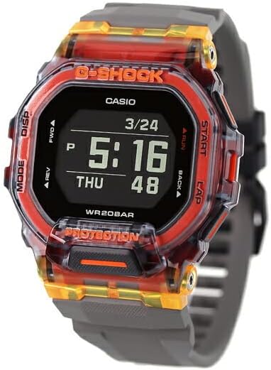 Casio G-Shock Men's GBD-200 Wristwatch, black/grey/multicolor, sports