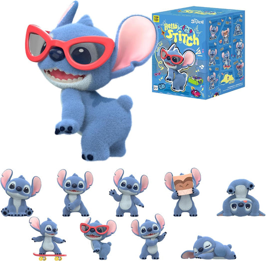 TOP TOY Disney "Hello, Stitch" Series [1 Piece] Gacha Gacha Blind Box Figure Vinyl PVC Premium Toy Birthday Present for Disney Character Collectors