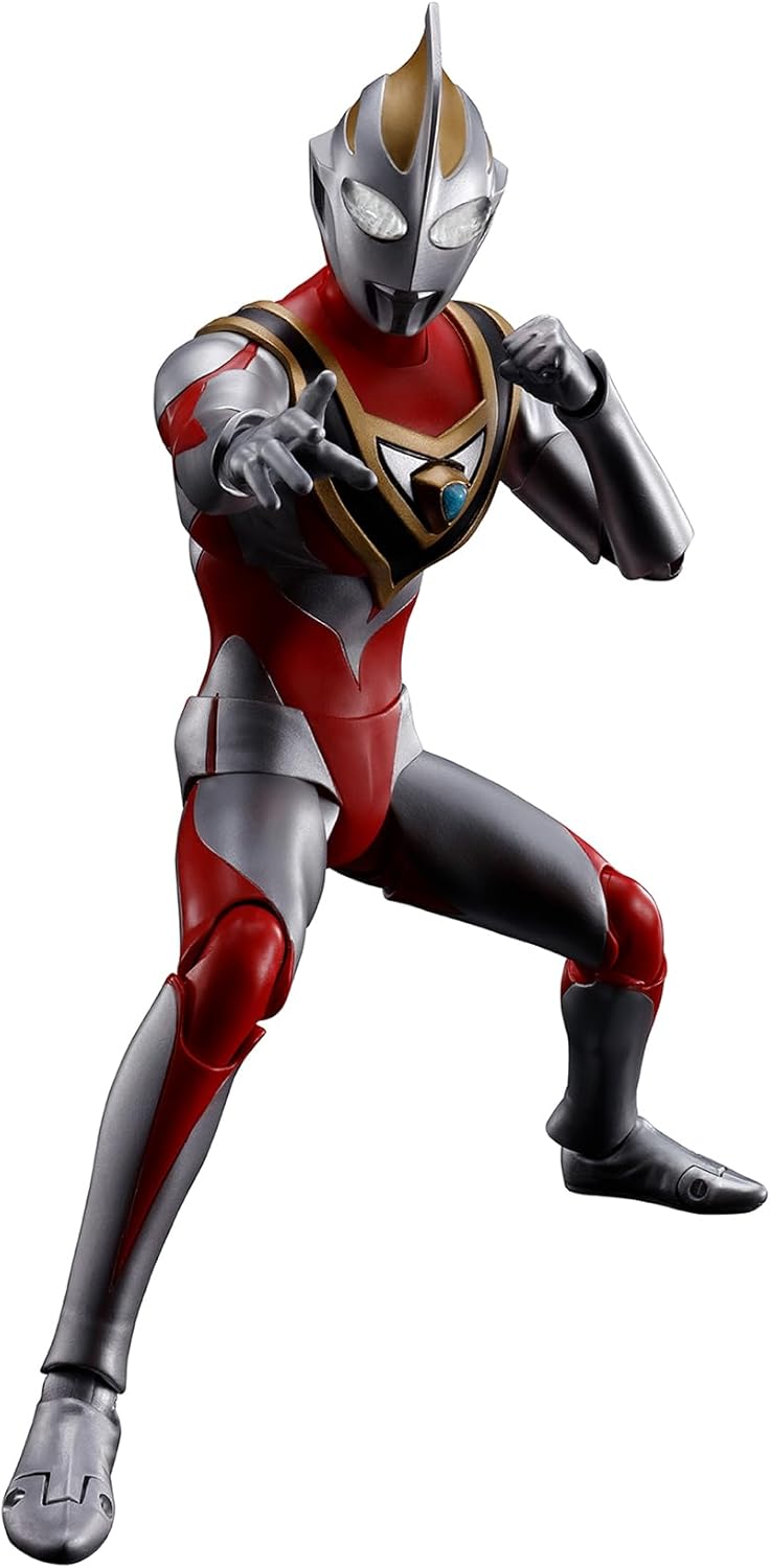 TAMASHII NATIONS S.H. Figuarts (True Bone Carving Manufacturing Method) Ultraman Gaia (V2), Approx. 5.9 inches (150 mm), ABS & PVC Painted Poseable Figure