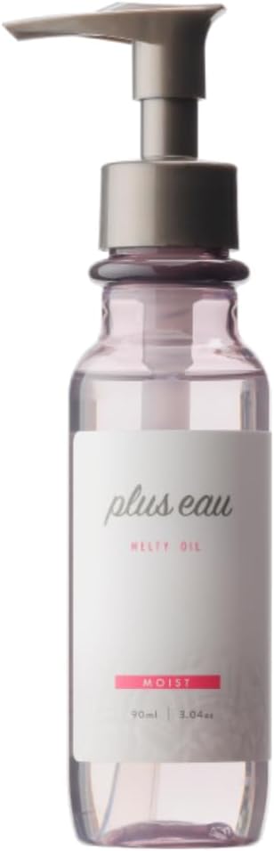 plus eau Plus Eau Melty Oil, 3.4 fl oz (90 ml), Moist White Floral & Pear Scent, Hair Oil, Non-Rinsing Treatment, Nano Ceramide Formulation, For Hair Together