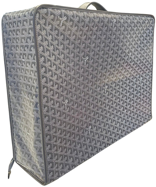 GOYARD 'GREY' CARAVELLE 50 SUITCASE