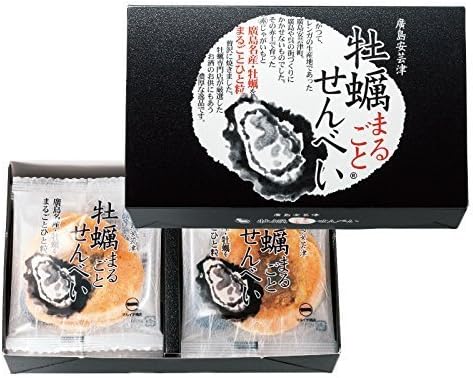 Hiroshima Souvenir Whole Oyster Senbei (Domestic Travel Japan Hiroshima Souvenir)