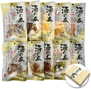 Freshness Demon Premium Sea Food Appetizer Gift Set, Popular Assorted Sea Food Appetizers, 10 Selections, Gift Boxed, High-End Delicacies