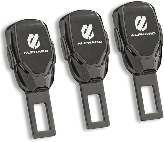 Alphard Car Seat Accessories, Car Parts, 20 Series, 30 Series, 40 Series, Seat Belt, Extension Car Seat Accessories, Interior Accessories, Car Parts, Car Accessories (3 Pieces, Alphard)