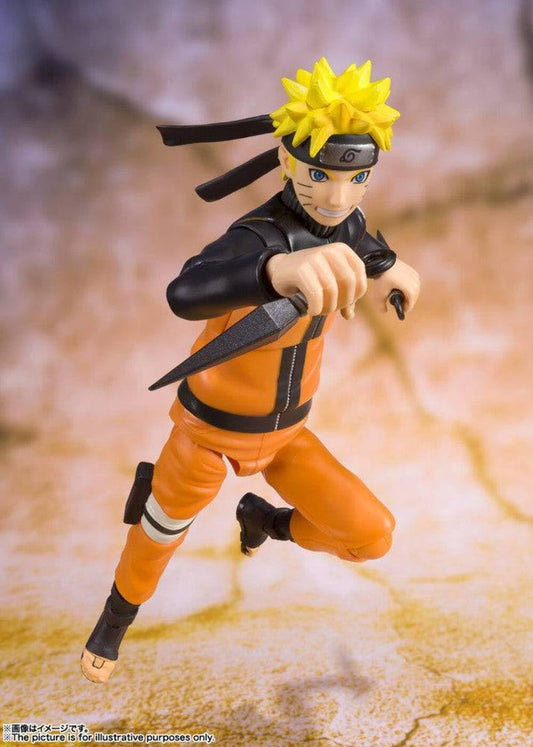 S.H. Figuarts Naruto Shippuden Naruto Uzumaki [BEST SELECTION] Approx. 5.5 inches (140 mm), PVC & ABS Pre-painted Action Figure