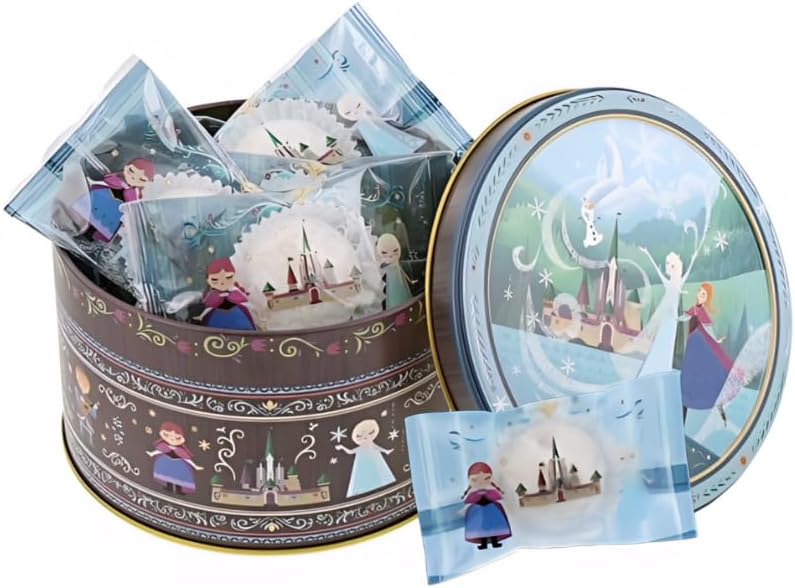 (Tokyo DisneySea Exclusive) Cookie Tin "Dreaming of Fantasy Springs" Themed Goods with Shopping Bag