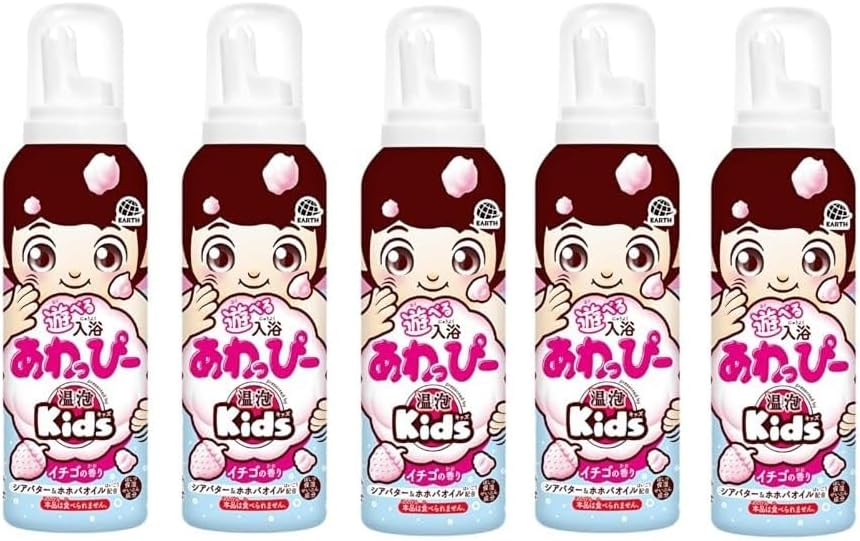 Hot Bubble Kids Hot Bubble Kids Play Bath, Strawberry Scented, Bath Bubble Play, Toy Bath Goods, For Children (x 5)
