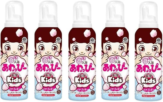 Hot Bubble Kids Hot Bubble Kids Play Bath, Strawberry Scented, Bath Bubble Play, Toy Bath Goods, For Children (x 5)