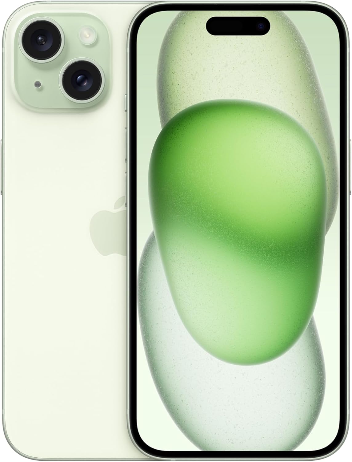 【Refurbished】 Apple iPhone 15, 128 GB, Green, SIM-Free, 5G Compatible (Refurbished)