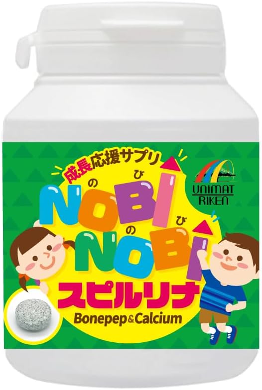 Unimat Riken NOBINOBI Spirulina, 150 Capsules