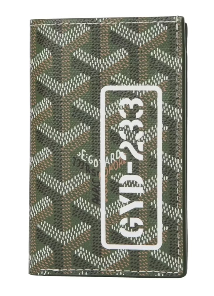 GOYARD SAINT PIERRE 'KHAKI' CARD WALLET