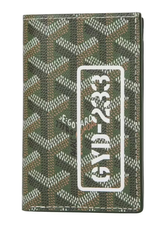 GOYARD SAINT PIERRE 'KHAKI' CARD WALLET
