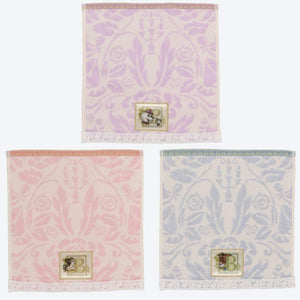 TokyoDisneyResort Beauty and the Beast Mini Towels, Set of 3, Belle, Mrs. Pot & Chip, Tokyo Disney Resort Exclusive New Fantasyland Hand Towels