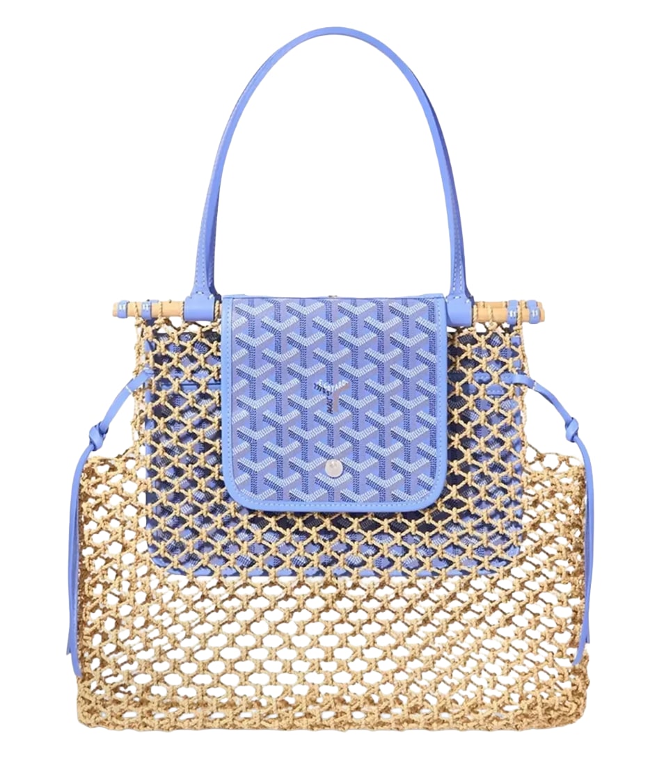 GOYARD 'IRIS' ALIGRE FILET BEACH BAG