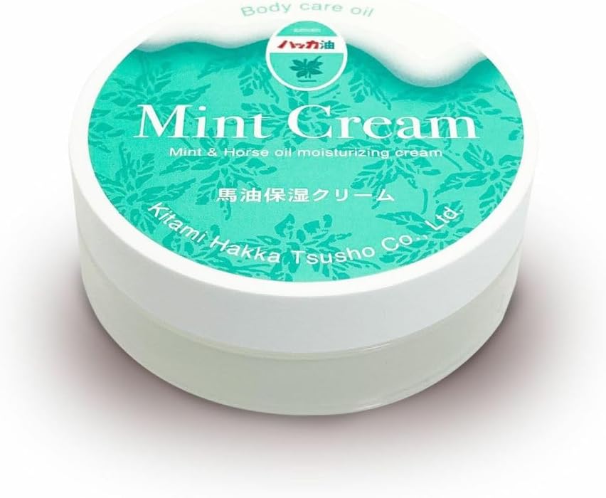 北見ハッカ通商 ミントクリーム80g(ミント入り馬油)