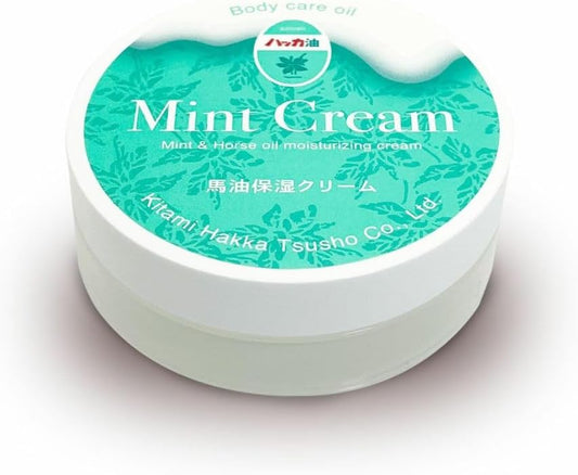 北見ハッカ通商 ミントクリーム80g(ミント入り馬油)